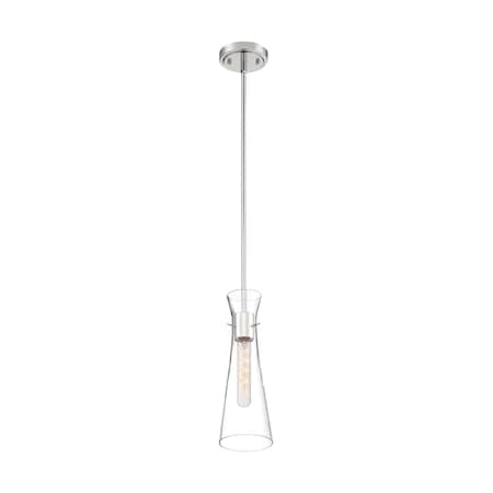 Nuvo Fixture, Pendant, 1-Light, Incandescent, 60W, 120V, T9, Medium Base, Voltage: 120 60/6868